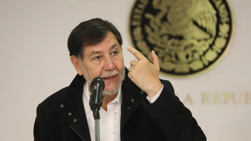 Gerardo Fernández Noroña, presidente del Senado