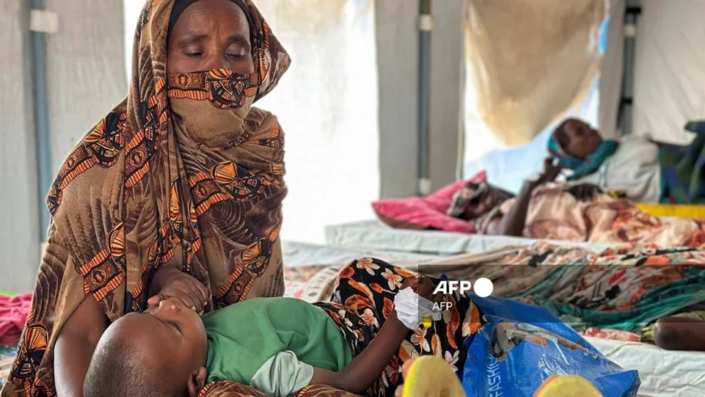 Al menos 40 personas murieron en una semana en Darfur, en el oeste de Sudán, en el peor brote de cólera registrado en años