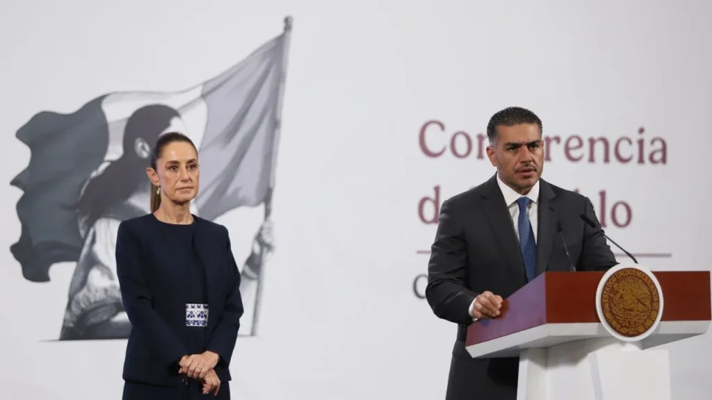 Detienen a 132 personas por extorsión e inhiben más de 10 mil extorsiones, indica Harfuch