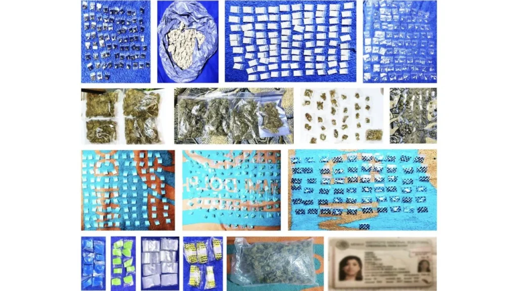 En la alcaldía Cuajimalpa, aseguraron más de 900 dosis de aparente droga y detuvieron a cinco personas