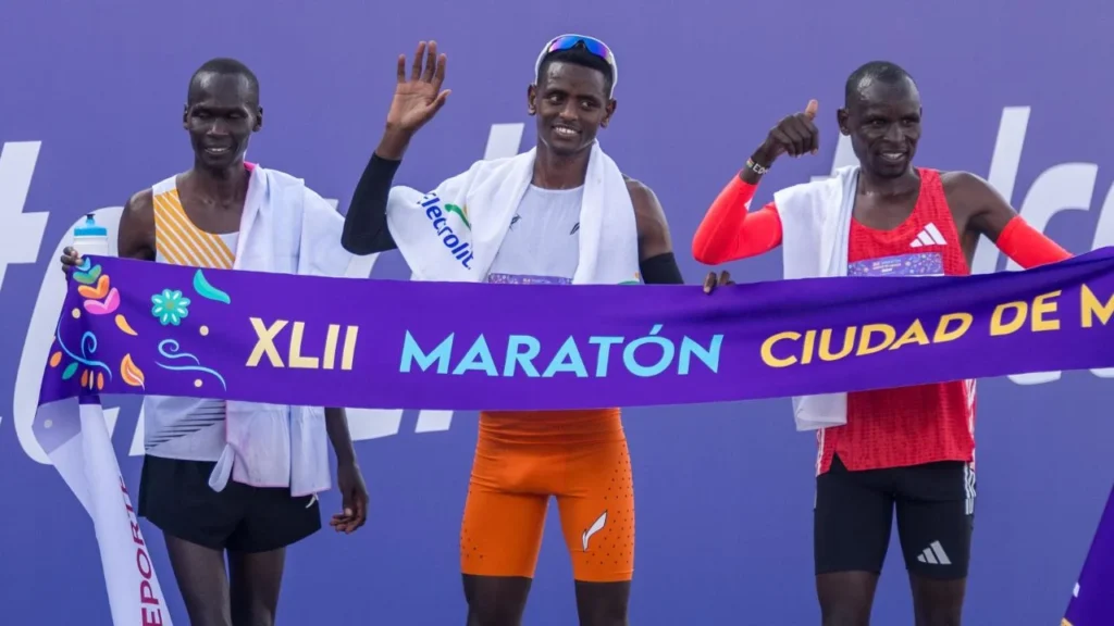 Etíopes dominan el Maratón de la Ciudad de México