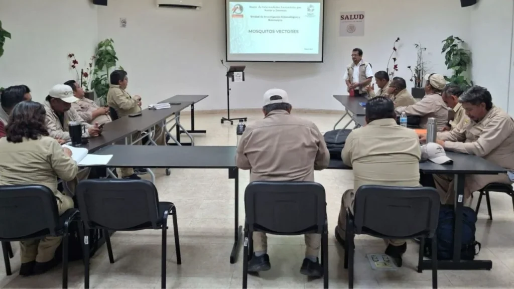 Con la capacitación del personal de vectores buscan fortalecer la vigilancia entomológica en todo el estado de Campeche.