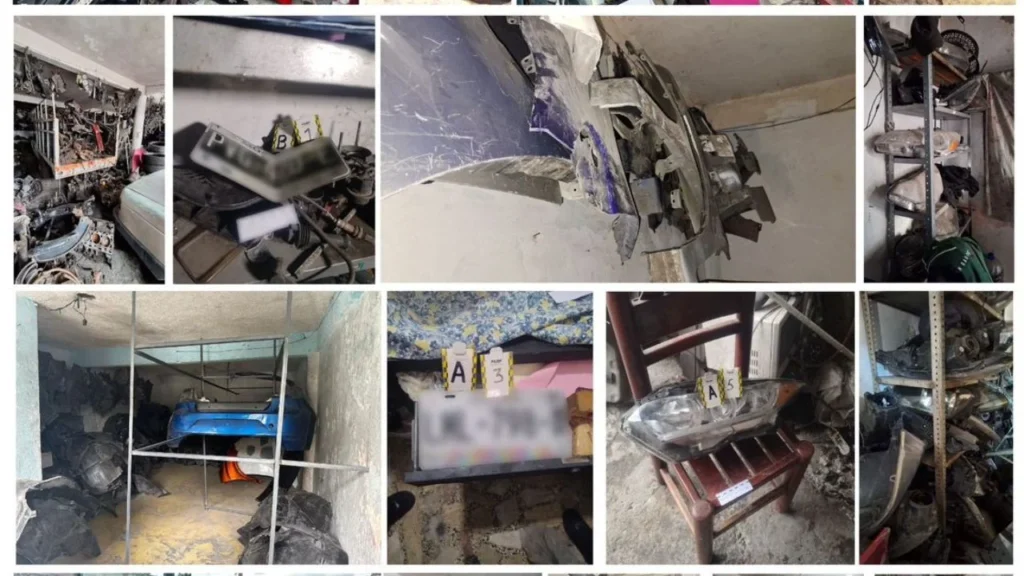 lementos de la SSC realizaron un operativo en Iztapalapa en donde aseguraron cerca de 16 toneladas de autopartes