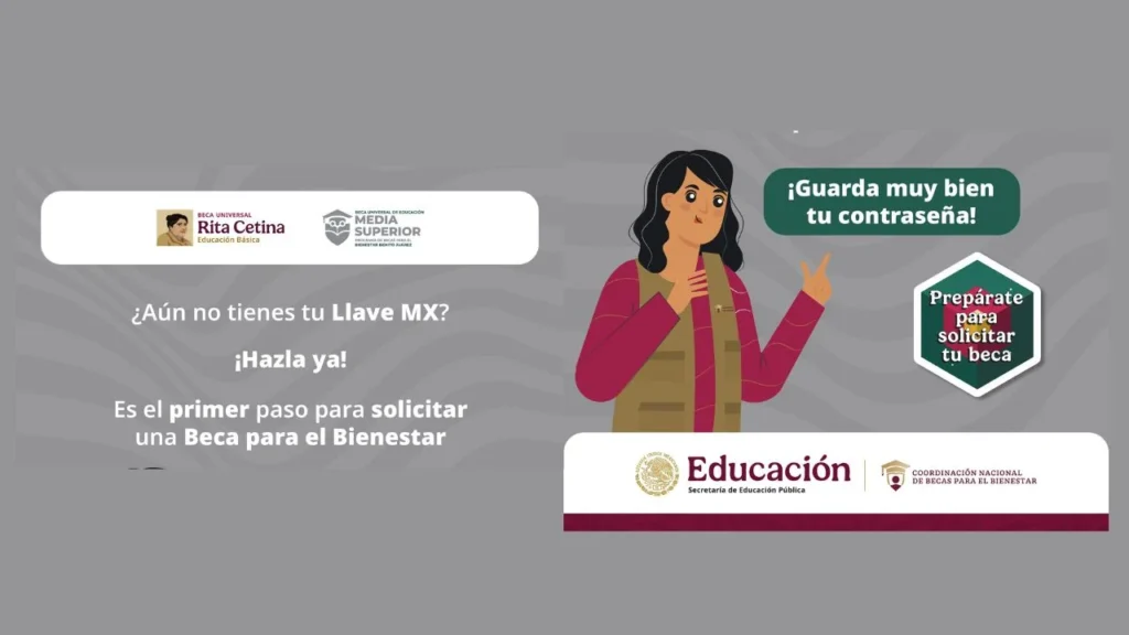 Para tener acceso al registro de apoyos como la Beca Rita Cetina necesitarás una cuenta Llave Mx, aquí te decimos cómo puedes crearla.