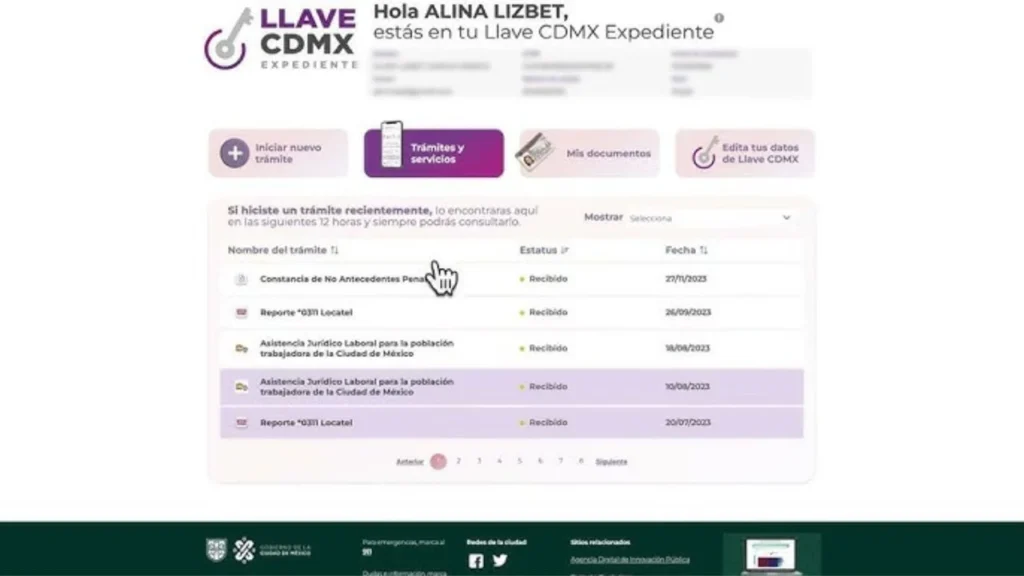 Requisitos para la obtención de la Llave CDMX
