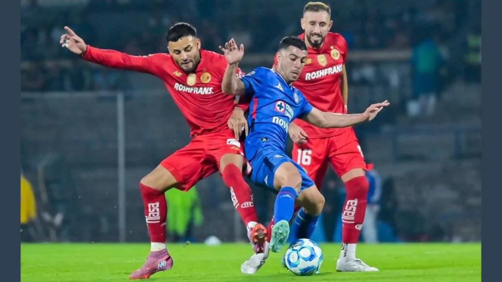 La Máquina del Cruz Azul venció apenas por un gol al Toluca, actual campeón de la Liga Mx en su participación de la Jornada 6.