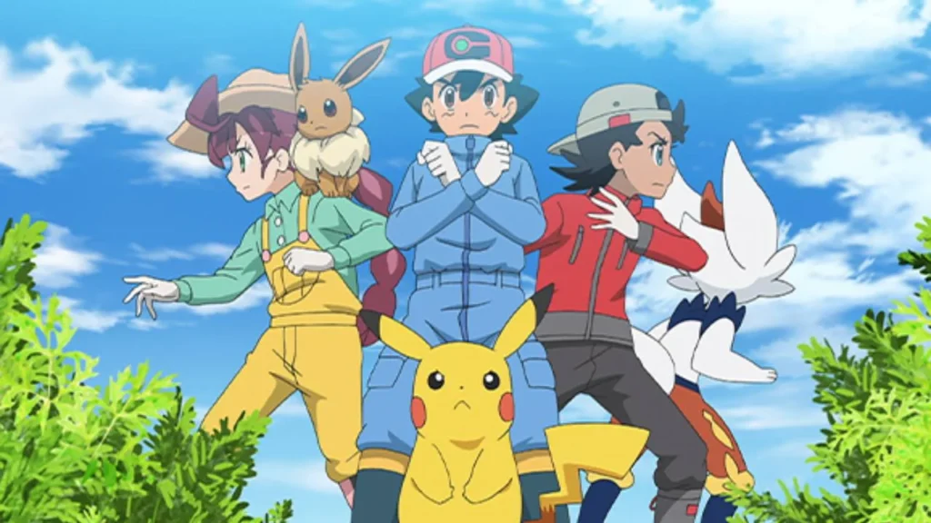  Imagen de la temporada 25: Viajes maestros Pokémon.