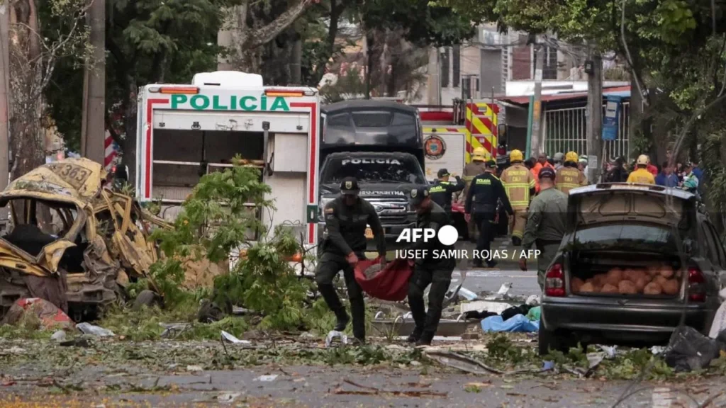  El ataque en Cali dejó al menos 6 muertos y 50 heridos.