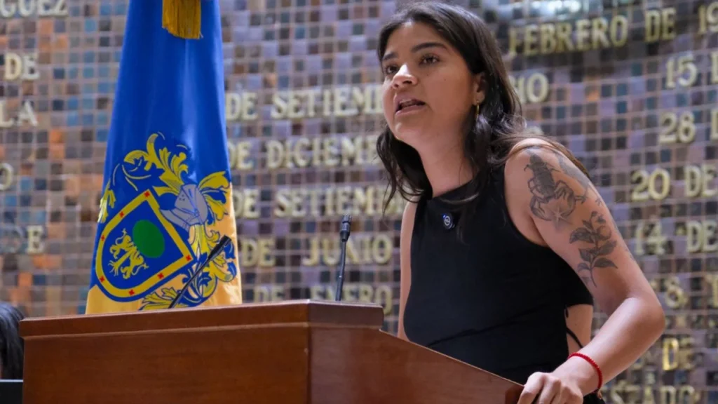 Mariana Casillas, diputada de Futuro, impulsa la propuesta para regular las plataformas de hospedaje en el Mundial 2026.
