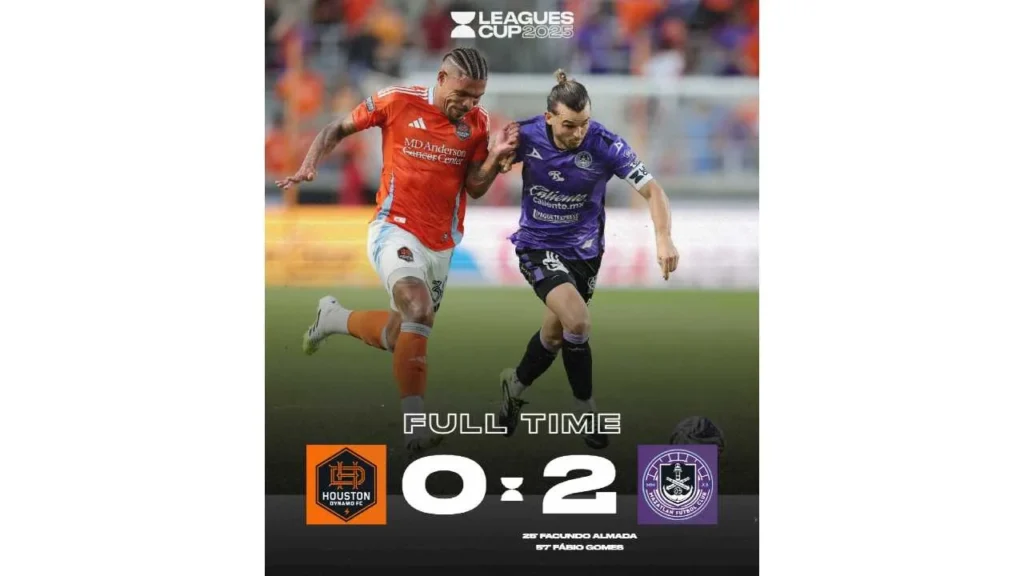 El marcador del partido que da como vencedor al Mazatlán.