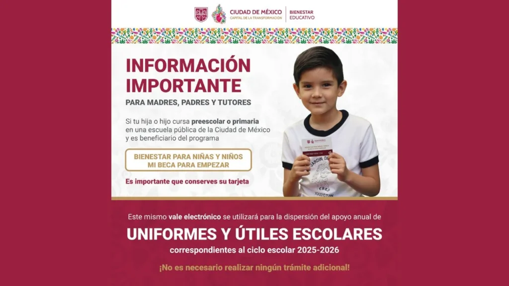 En este regreso a clases 2025, descubre cómo acceder al apoyo económico Mi Beca para empezar para comprar útiles y uniformes escolares.