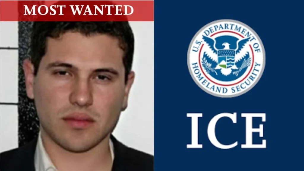 El ICE busca a Iván Archivaldo Guzmán, “El Chapito”, hijo de Joaquín “El Chapo” Guzmán, y ofrece 10 millones de dólares.