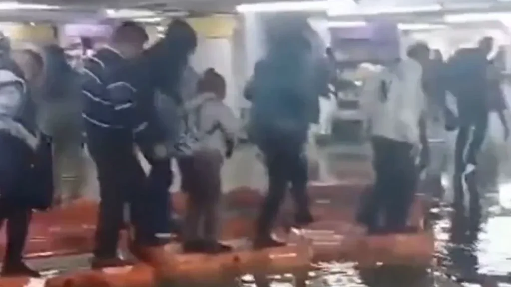 Afectaciones al metro Pantitlán