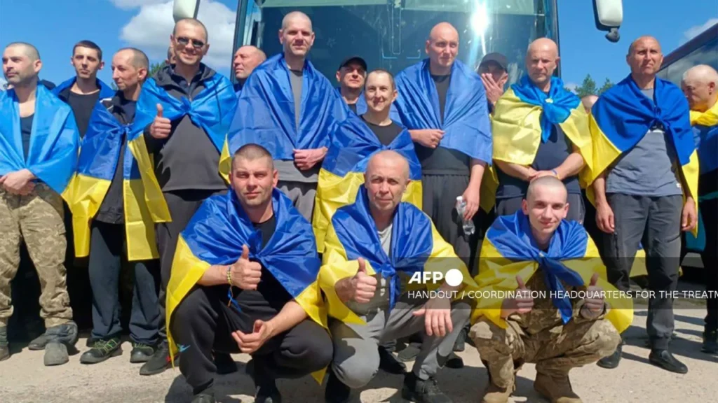 Rusia y Ucrania celebraron otro canje de prisioneros de Guerra de cara a la reunión Trump-Putin.