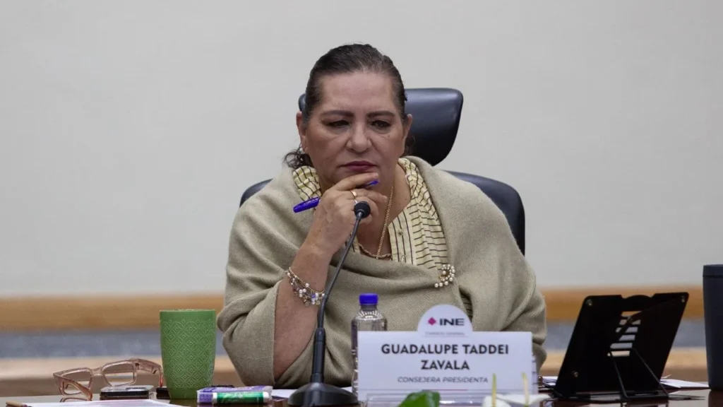 Guadalupe Taddei Zavala, señaló que “le decimos al mundo que aquí en México, el voto sigue siendo la voz más poderosa de todas