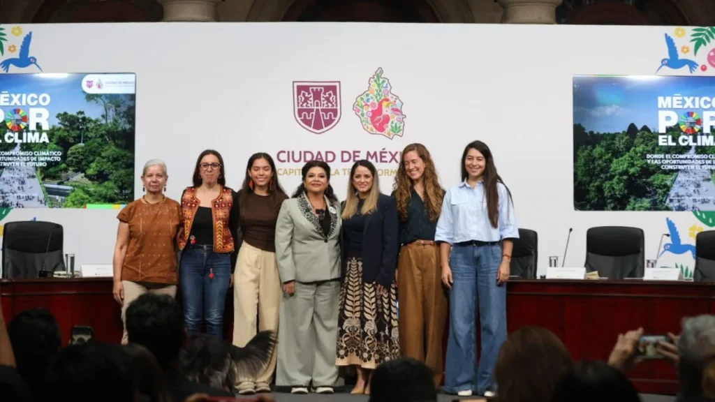 Clara Brugada habló sobre el cambio climático y los estragos que ha causado en el clima de la CDMX.