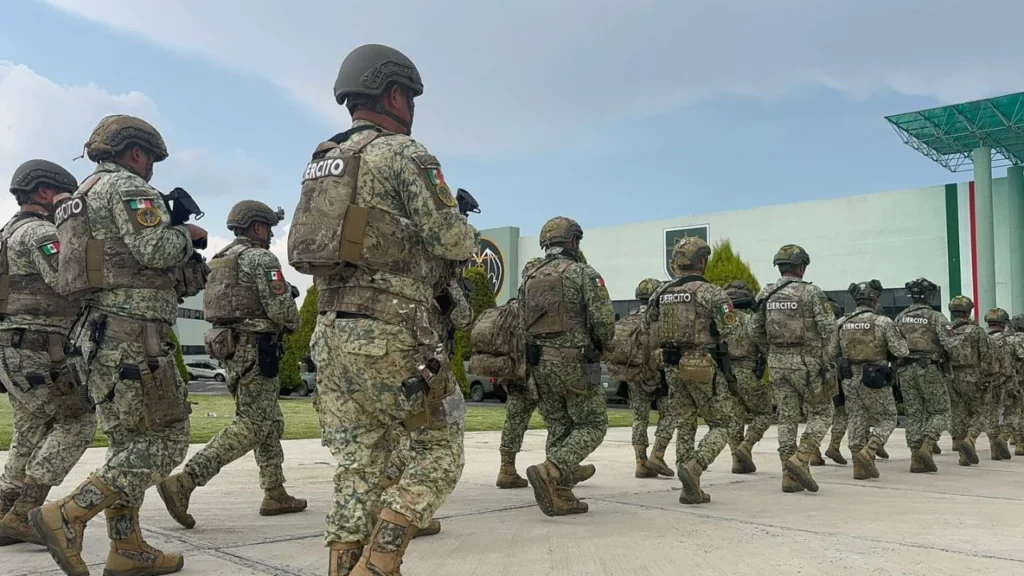 La Defensa indicó que la finalidad del despliegue es reforzar las operaciones que realiza el Ejército, Fuerza Aérea y Guardia Nacional.