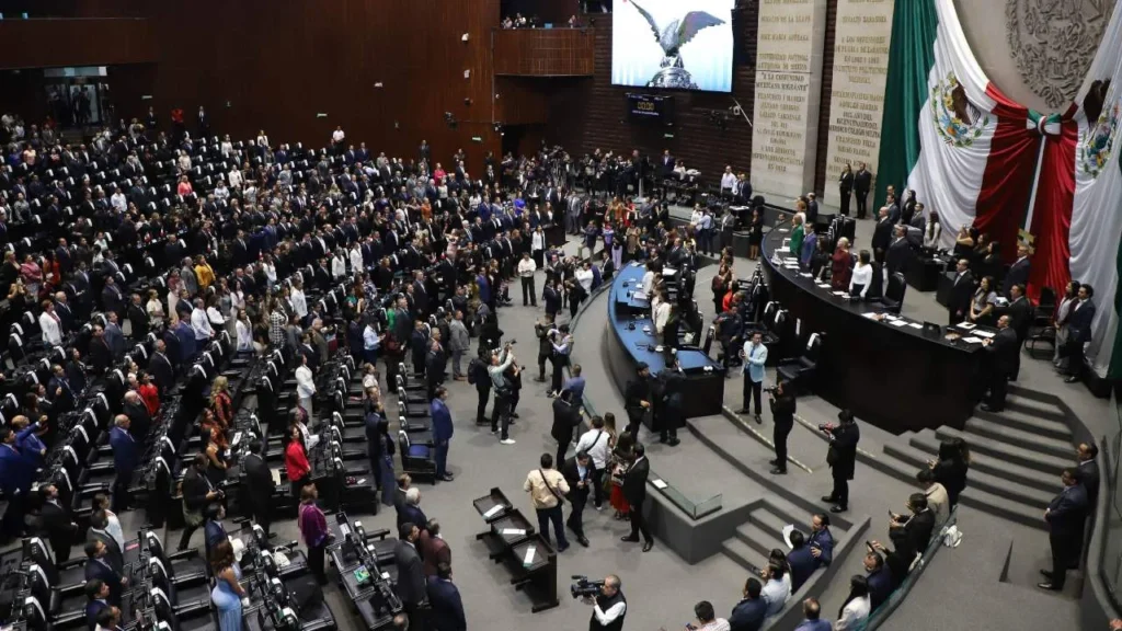  La Cámara de Diputados aprobó el calendario de comparecencias de los integrantes del gabinete.