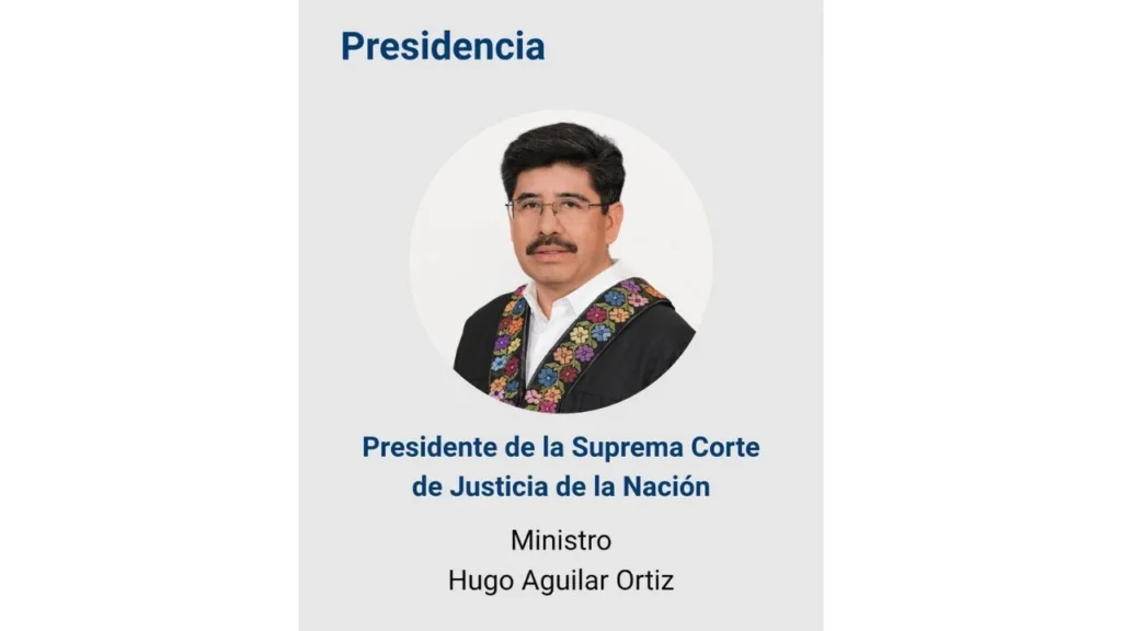 Hugo Aguilar, estrenará una toga diferente a lo visto en el Poder Judicial.