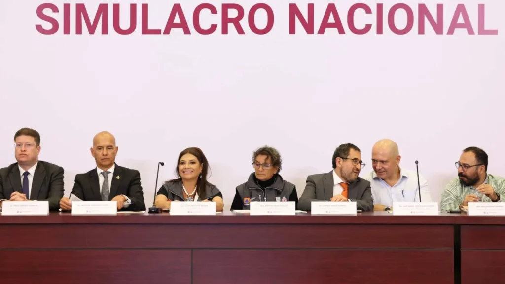 Las autoridades de la CDMX realizaron una conferencia luego del Segundo Simulacro Nacional 2025.