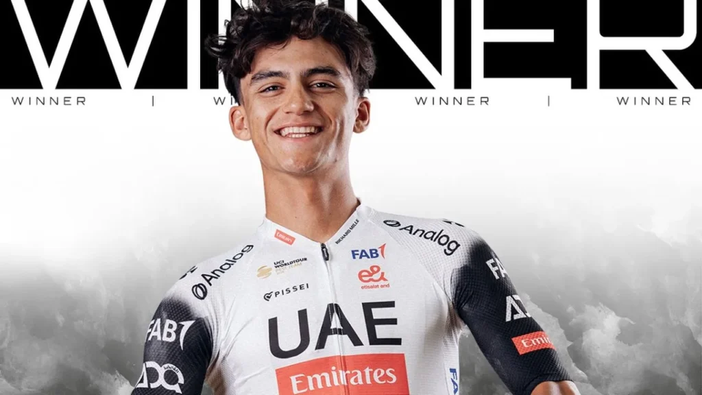 El ciclista, Isaac del Toro, asegura sentirse cómodo en territorio italiano, en donde ya fue subcampeón del Giro en 2025.
