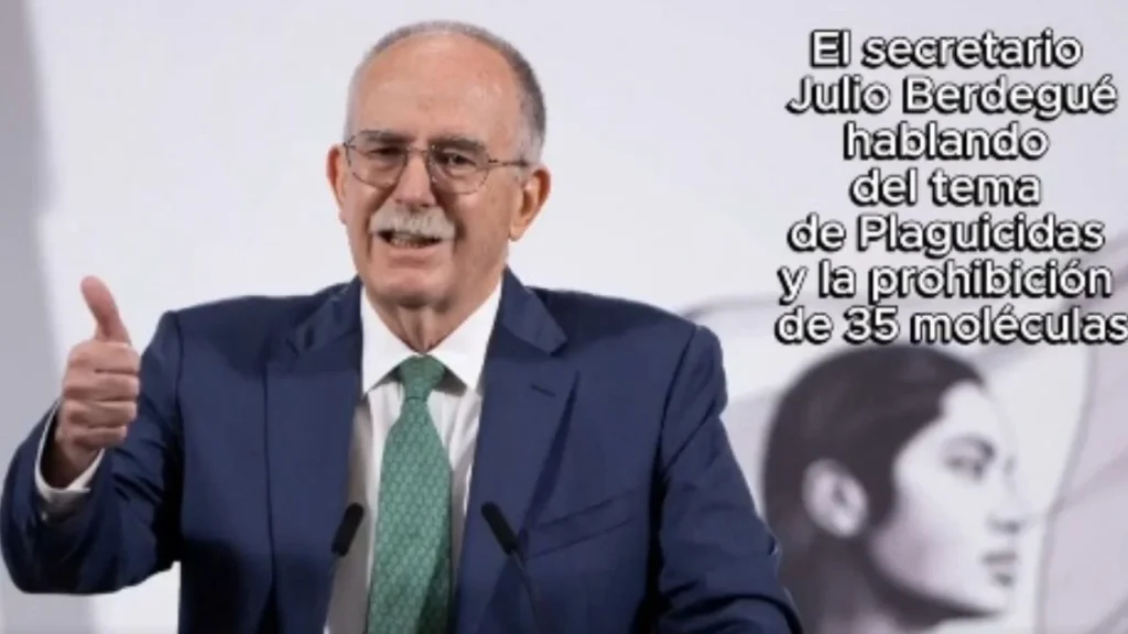 Julio Berdegué, secretario de Agricultura y Desarrollo Rural