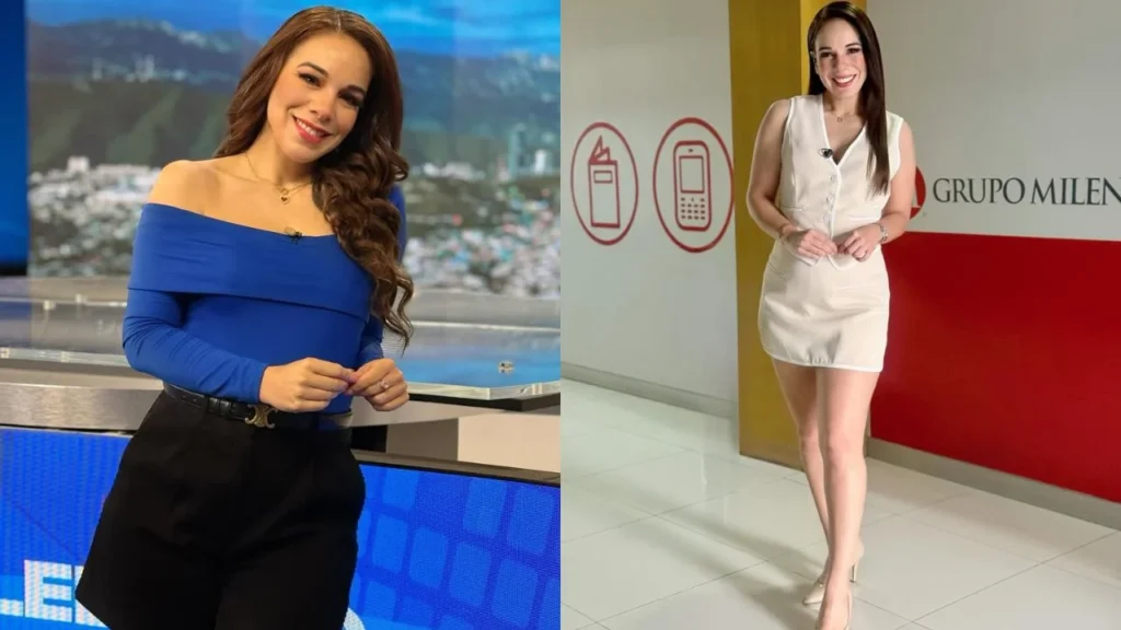 Débora Estrella, conductora de TV
