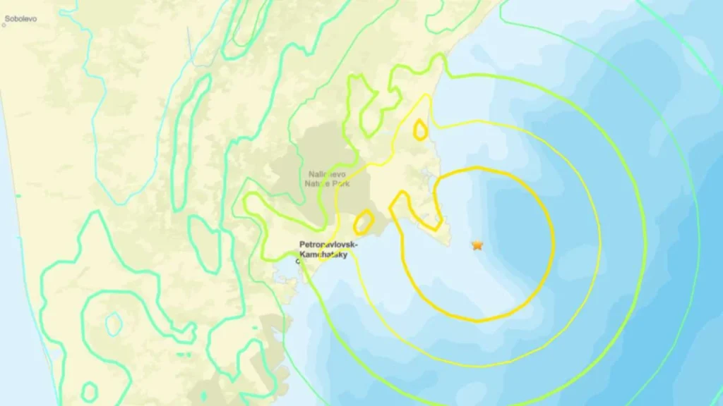 Este sábado (horario local) se registró un sismo en Rusia de magnitud 7.4.