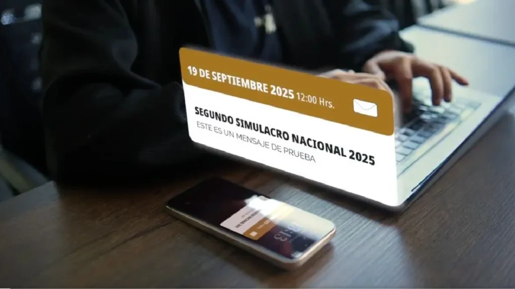 Segundo Simulacro Nacional 2025: ¿En cuáles celulares llegará la alerta?