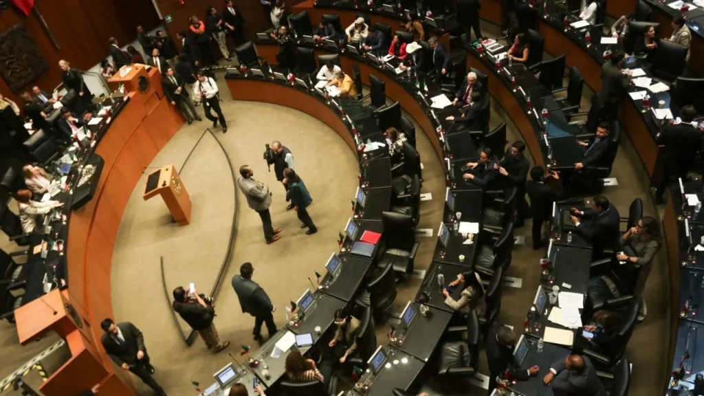 Por mayoría de votos, el Senado aprobó la reforma a la Ley General contra la Extorsión propuesta por la presidenta Claudia Sheinbaum.