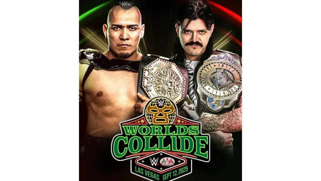 Foto: WWE/Triple A | Hijo del Vikingo expondrá el Megacampeonato de AAA ante Dominic Mysterio.