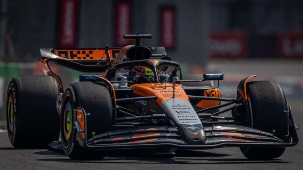 Patricio O’Ward corre toda la hora en el entrenamiento de F1 de CDMX