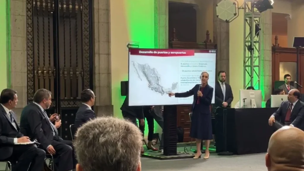"El Plan México busca fortalecer la inversión pública y privada", dijo Sheinbaum durante el Foro Económico Mundial