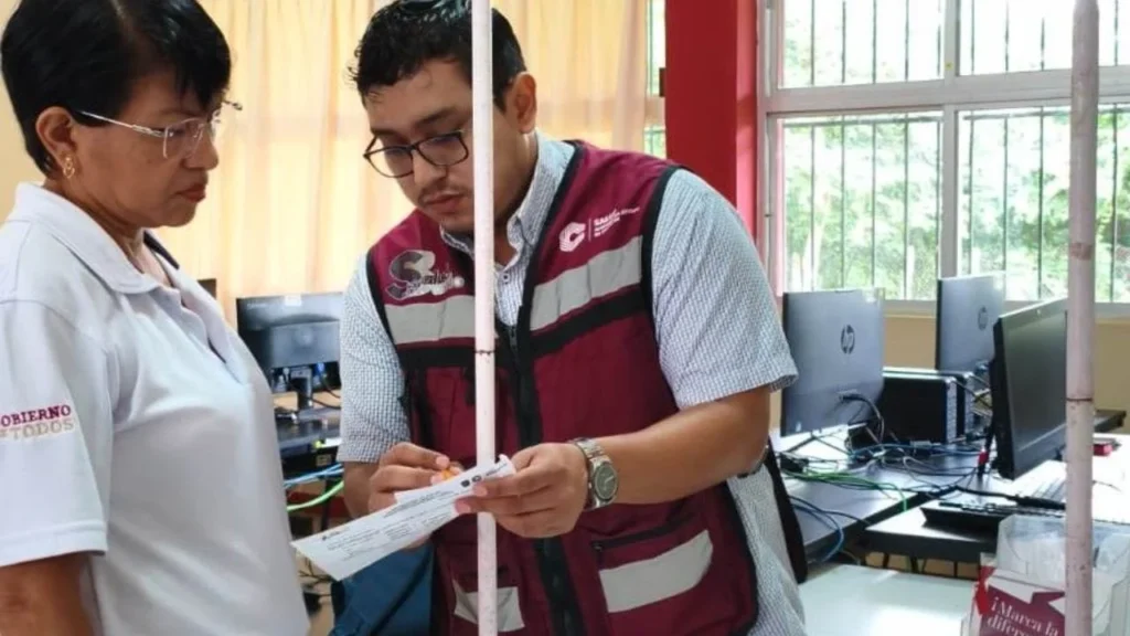 Salud en tu Barrio llegó al Instituto de Capacitación para el Trabajo (ICATAM) No. 4 de Candelaria.