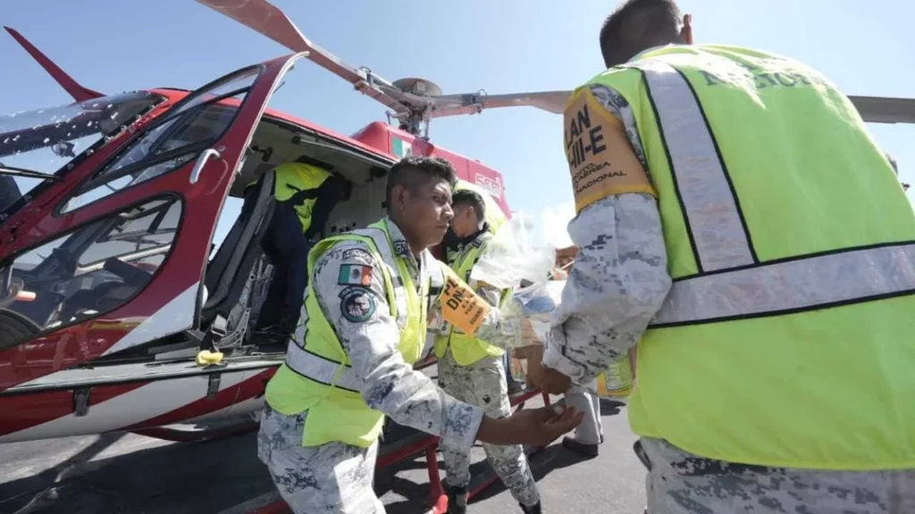 Desde el Aeropuerto se coordinan diferentes dependencias para apoyar a los hidalguenses afectados.