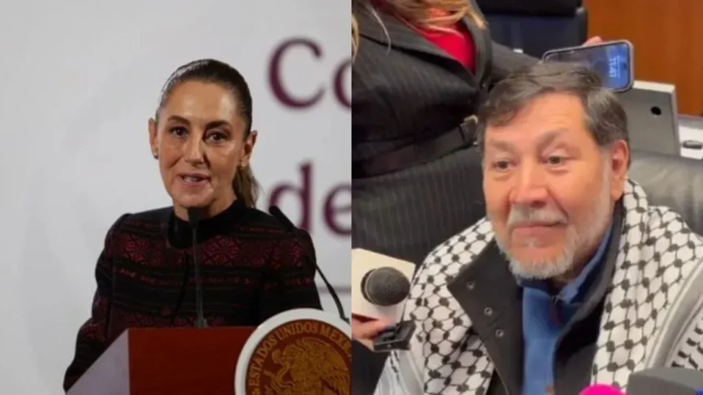 La presidenta Claudia Sheinbaum pidió no debatir sobre el vuelo privado de Fernández Noroña y dejó el juicio al público.