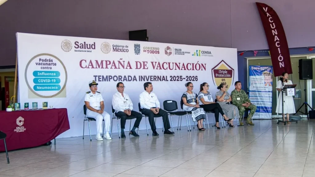 La campaña de vacunación se realizará del 13 de octubre de 2025 al 3 de abril de 2026, se redoblarán esfuerzos para proteger a Campeche.