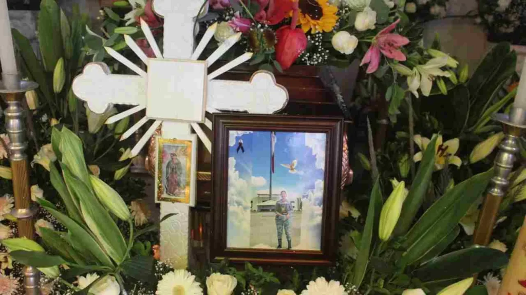 Velaron en Puebla a la joven elemento de la Guardia Nacional, quien falleció en un cuartel en Acapulco.