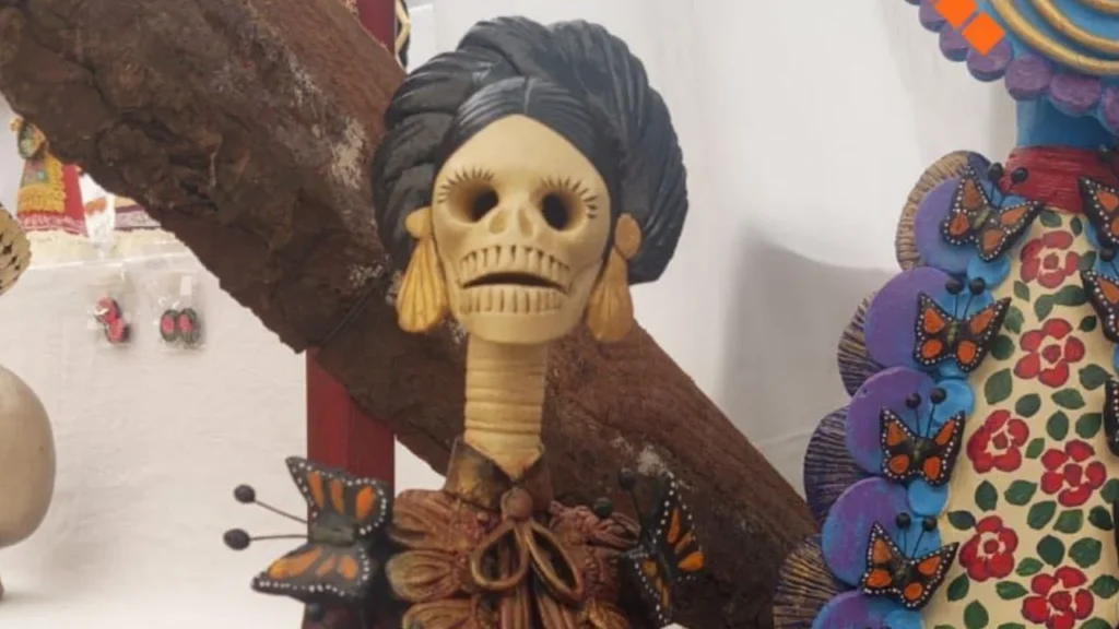 En su edición 15 de la Feria de la Catrina, este pueblo michoacano.
