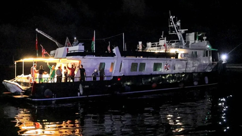 La armada israelí interceptó a varios barcos de la Flotilla Global Sumud, una caravana de más de 40 embarcaciones y 500 activistas internacionales.