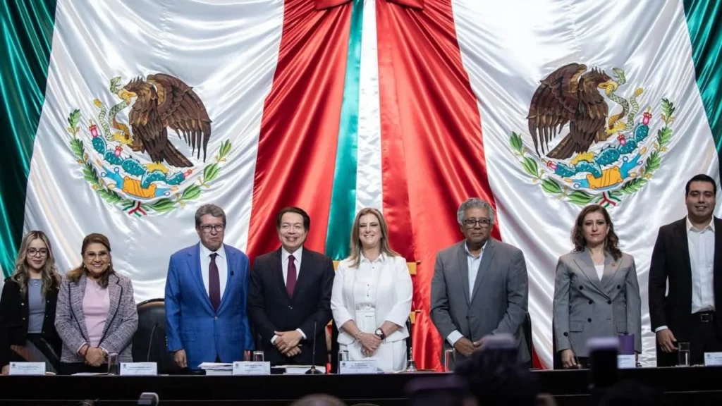 Mario Delgado compareció este jueves ante la Cámara de Diputados.
