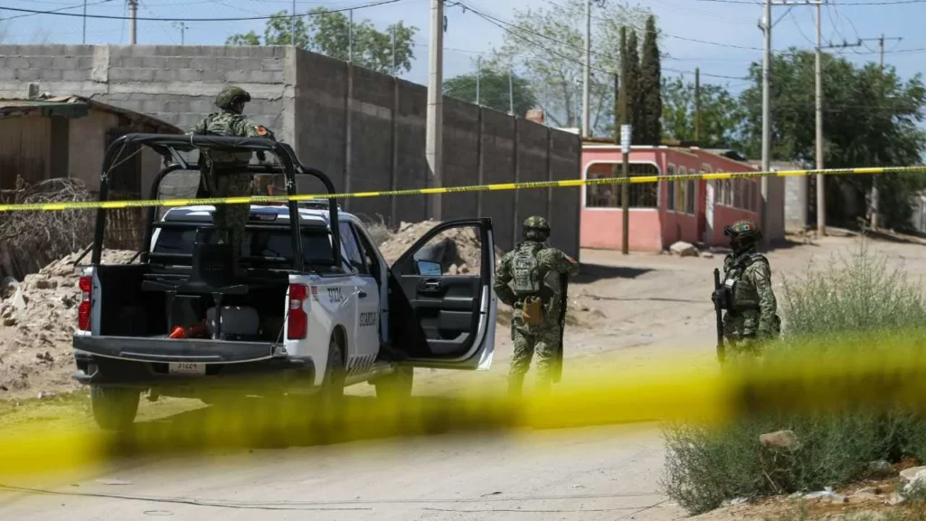  La violencia se desató  el fin de semana en calles de Guachochi, Chihuahua.