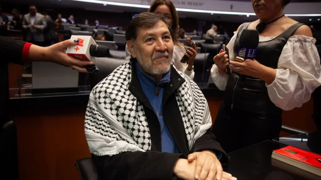 El senador Gerardo Fernández Noroña informó que Emiratos Árabes cubrirá los gastos de su viaje a Palestina.