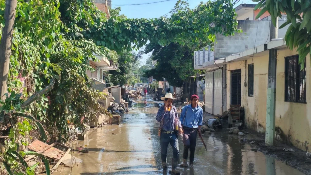Afectaciones por lluvias en diversos estados de México