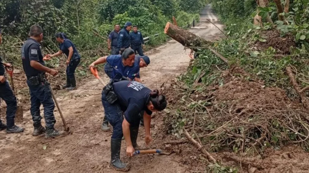 En Hidalgo reabrieron 255 caminos y 25 carreteras federales tras las afectaciones que dejaron las intensas lluvias.