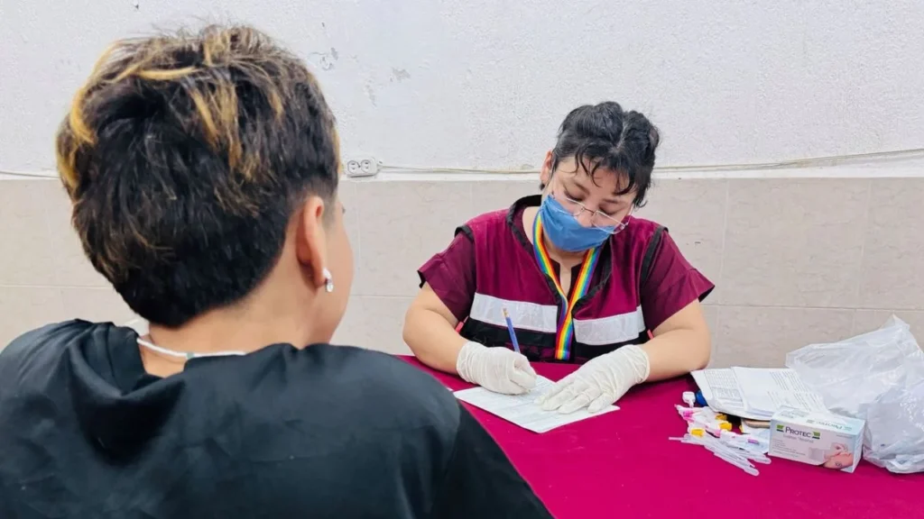 A través de Salud en Tu Barrio, aplican vacunas del esquema básico, se orientó en salud sexual y reproductiva, entre otros temas.