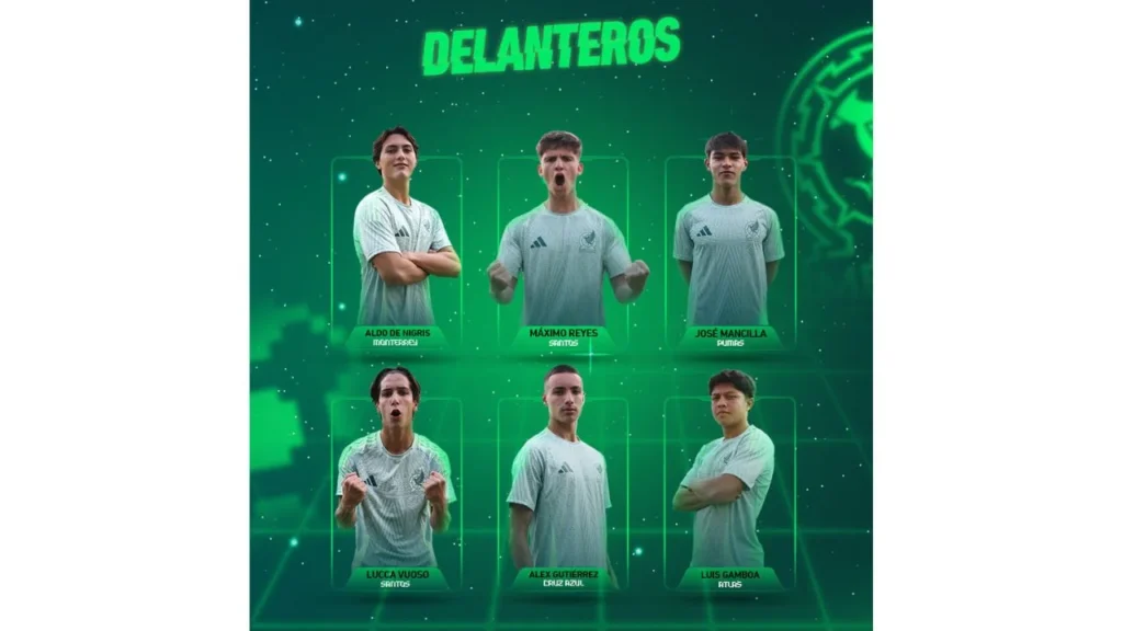 La Selección Mexicana Sub-17 definió su roaster para participar en el Mundial de la categoría que se celebrará en Qatar.