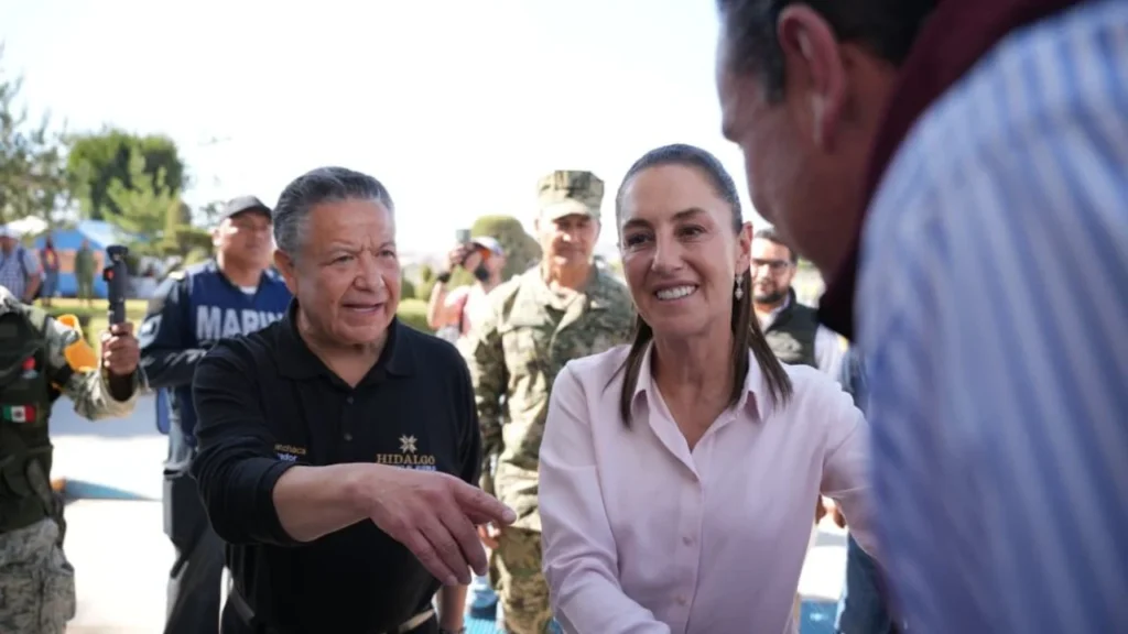 Durante la visita de Claudia Sheinbaum, el gobernador de Hidalgo informó que este fin de semana comienza la entrega de apoyos.