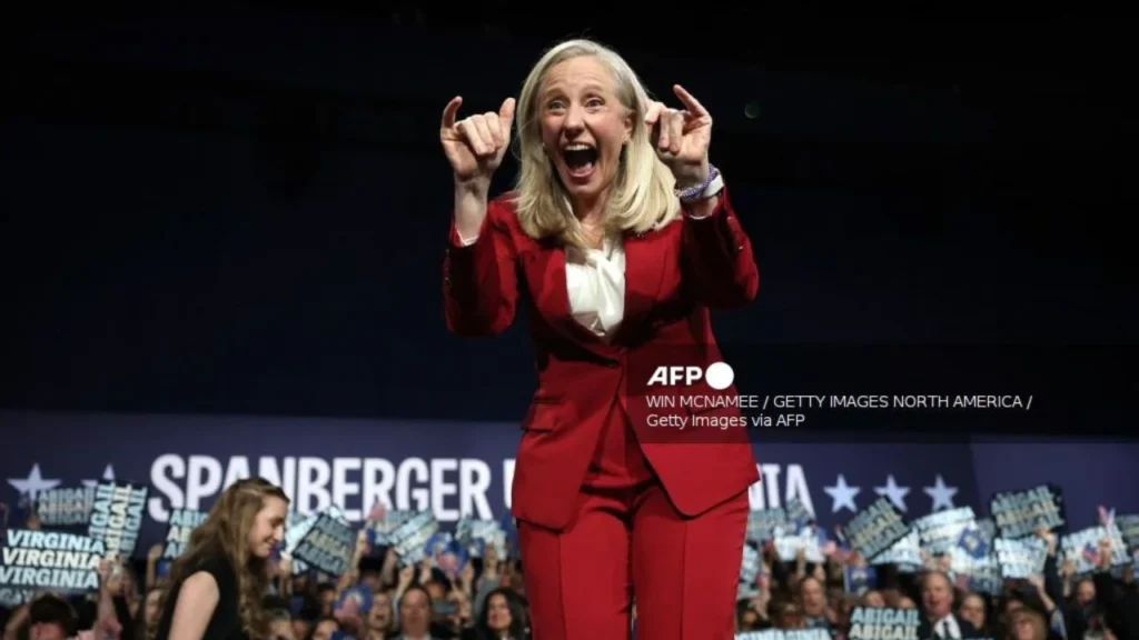 La campaña de Abigail Spanberger se centró en “defender a Virginia del caos en Washington”