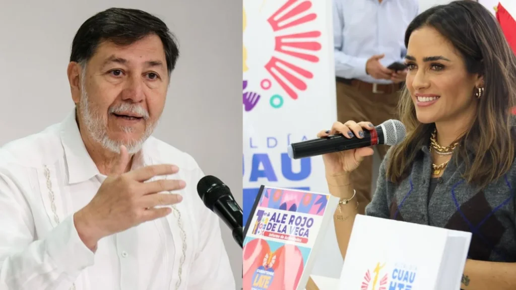 Alessandra Rojo de la Vega revive su batalla con Noroña durante su informe de gobierno